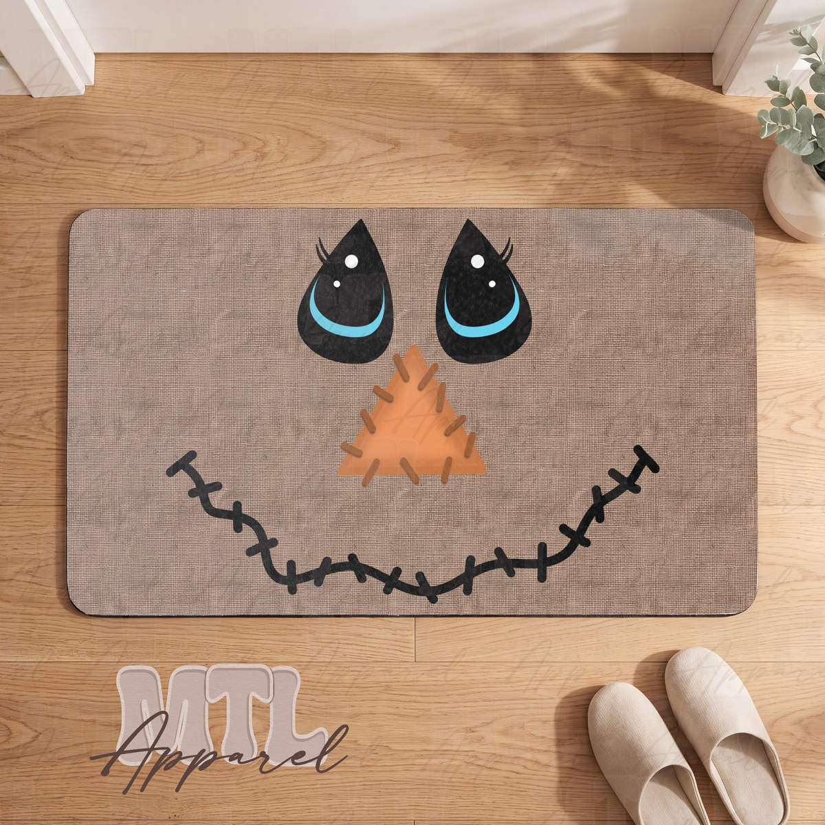 Scarecrow Fall Doormat